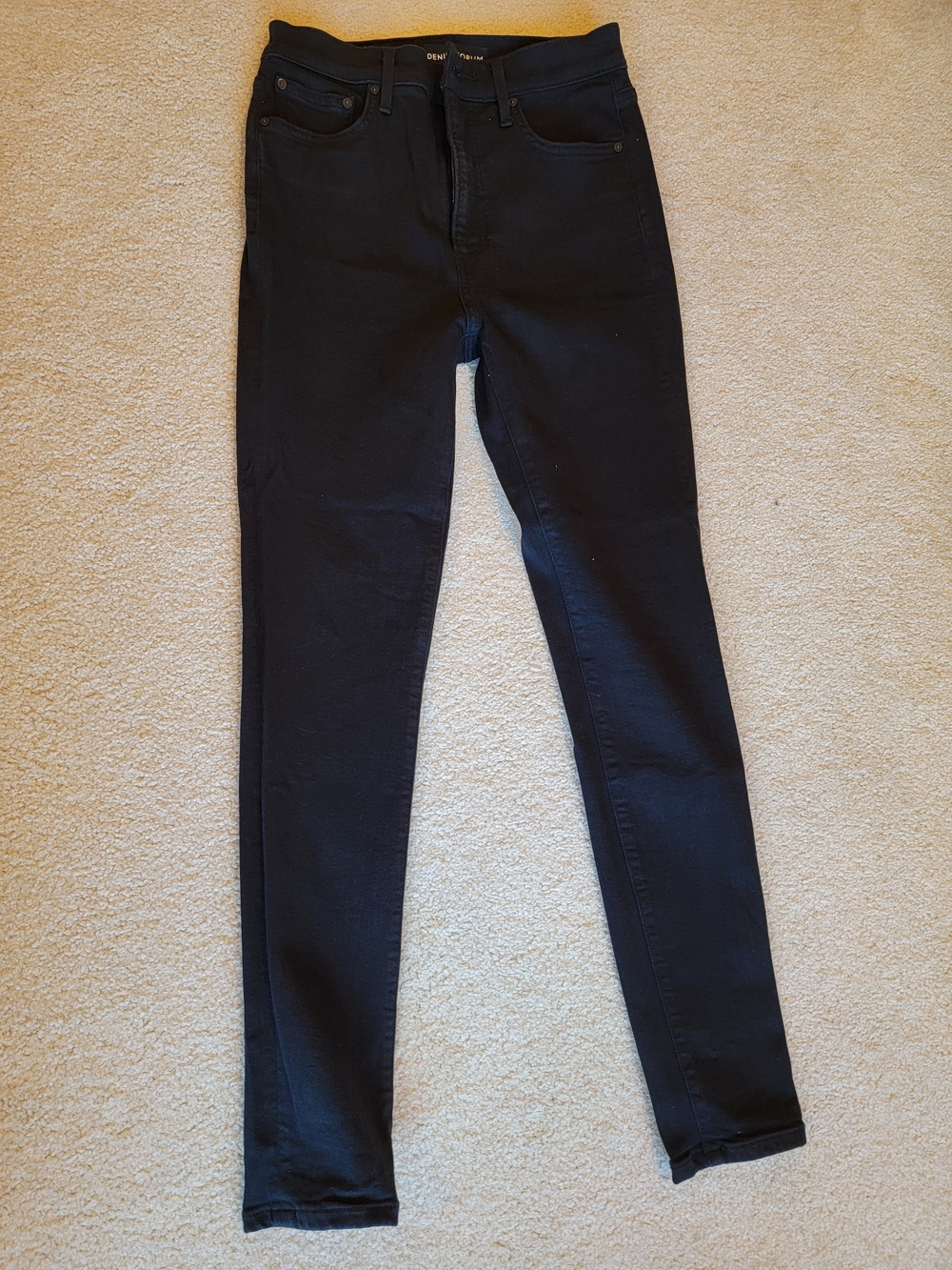 Denim Forum Black Women's Skinny Jeans